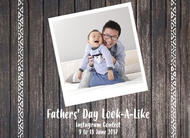 Fathers' Day Look-A-Like Instagram Contest